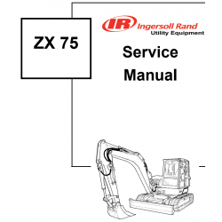 Bobcat - instrukcje napraw - schematy - DTR - service manuals - Bobcat ZX75